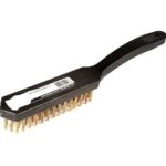 ESCOVA ACO C/CABO PLAST. 3 FIL. - MAX