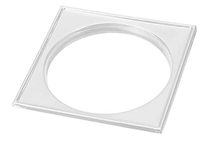 PORTA GRELHA BRANCO QUADRADA 150MM - LUCONI