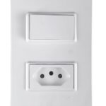 ILUMI - CJ INTER SIMPLES 10A E TOMADA 20A 250V VIVAZ