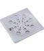 GRELHA INOX QUADRADA 15CM X 15CM C/ FECHO CROMADA - OVERTIME