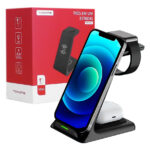 Base Carregador Indução Celular Smartphone Fone Relógio