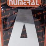 LETRA ESPELHADA 125MM A - NUMERAL