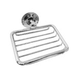 SABONETEIRA EM ZINCO CROMADA 11.8 X 7CM - ULTRA METAIS