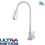 TORNEIRA GOURMET CONE CROMADA COZ. BANCADA 3/4 C70 - 1/4 Volta - ULTRA METAIS