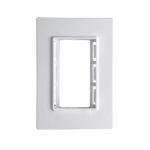 ILUMI - PLACA 4X2 3 MODULOS C/ SUPORTE VIVAZ