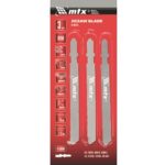 JG. LAMINA P/ SERRA TICO TICO 75 MM BIMETAL C/ 3 UN - MTX