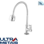 TORNEIRA GOURMET CROMADA COZ. BANCADA 3/4 C77 - 1/4 Volta - ULTRA METAIS