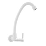 TORNEIRA ABS BRANCA COZINHA PAREDE C72 - ULTRA METAIS