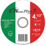 DISCO CORTE INOX 4.1/2'' X 1,0MM X 7/8 ITALIA - WAVES