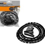 ORGANIZADOR DE FIOS C/ APLICADOR 1,5M X 20MM PRETO - BF