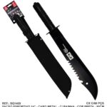 FACAO ESPORTIVO 14" CAMPING CABO METAL C/ BAINHA - SQ