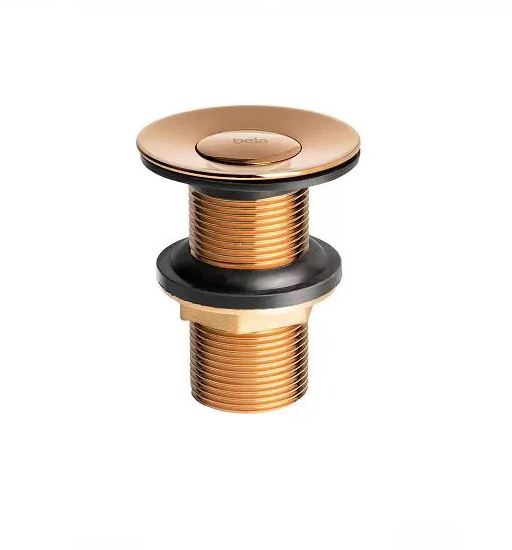 VALVULA CLICK METAL 1.1/4'' ROSE GOLD - ULTRA METAIS