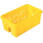 CAIXA DE LUZ 4 X 2 AMARELA C/ 25 UN - TRAMONTINA