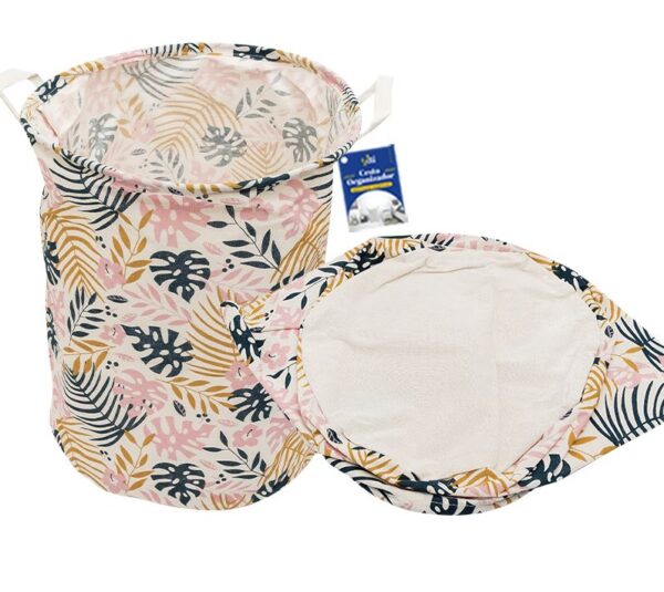 CESTO ORGANIZADOR DOBRAVEL FLORAL 60L 0,50 M - 123 UTIL