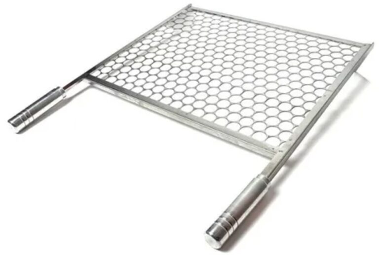 GRELHA CHURRASQUEIRA INOX 50 X 40 - MC CHURRA