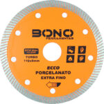 DISCO DIAMANTADO EXTRA FINO TURBO 4.1/2" 1.2MM 110X08X20MM ECCO - BONO