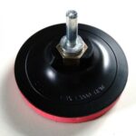 DISCO BORRACHA C/ SUPORTE P/ BOINA C/ VELCRO P/ FURADEIRA 180 MM - BONO