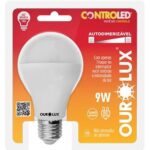 CONTROLED 9W 6500K SENSOR DE LUMINOSIDADE BIVOLT - OUROLUX