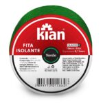 FITA ISOLANTE 19MM X 10M VERDE - KIAN