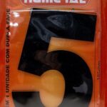 NUMERO GRANDE ACM PRETO 5 - NUMERAL