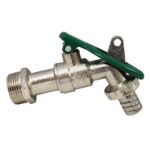 TORNEIRA ESFERA JARDIM 3/4'' ZAMAK P/ CADEADO -FLUIDA