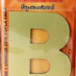 LETRA OURO ESC. 125 MM B - NUMERAL