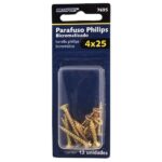 ENC. PARAF PHILIPS BICROM. 4,0 X 25 C/12 - BRASF