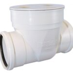 PLAST. - VALVULA RETENCAO ESGOTO DN 100MM