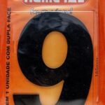 NUMERO GRANDE ACM PRETO 9 - NUMERAL