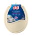 ASSENTO ALMOFADADO OVAL UNIVERSAL - HERC Bege