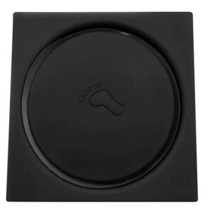 RALO CLICK INOX QUADRADO 9,40 CM PRETO - ULTRA METAIS