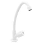 TORNEIRA ABS BRANCA COZINHA BANCADA C25 - ULTRA METAIS