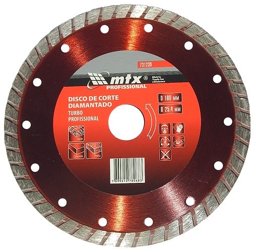 DISCO DIAMANTADO TURBO 7" - MTX