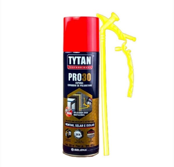 ESPUMA EXPANSIVA PRO 30 ERGO 500 ML / 480 G - TYTAN