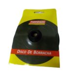 DISCO BORRACHA P/ LIXAR 4.1/2'' (115MM) FLEXIVEL - THOMPSON