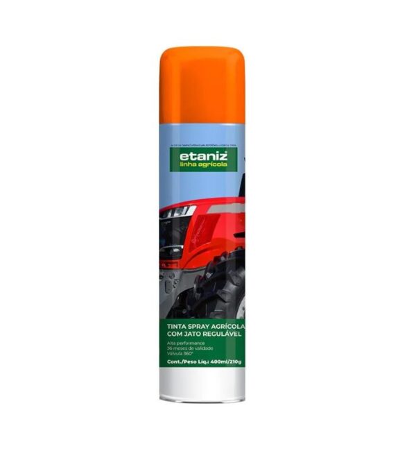 TINTA SPRAY ETANIZ AGRICOLA 400ML - LARANJA JACTO