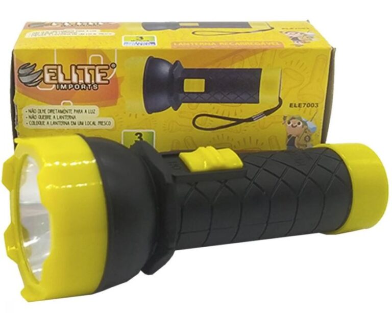 LANTERNA LED RECARREGAVEL 11 LEDS - ELITE