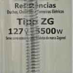 RESISTENCIA MASTER ZAGONEL 5500W 127V (O) - PRATIMIX