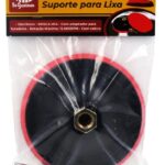 DISCO BORRACHA C/ SUPORTE P/ BOINA 125 X 10MM ROSCA M14 5" - SQ