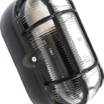 ARANDELA TARTARUGA C/ GRADE P/ 1 LAMP E27 PR - REUE