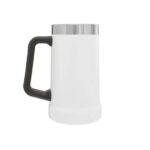 CANECA TÉRMICA CERVEJA 710ML AÇO INOX Branco