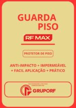 PROTETOR / GUARDA PISO KRAFT C/ PLASTICO BOLHA 1,00M X 25M (25M²) - RF MAX