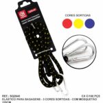 ELASTICO P/ BAGAGEM C/ MOSQUETAO 1,20 M - SQ