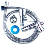 KIT DUCHA HIGIENICA ENGATE CROMADO GATILHO CROMADO - ULTRA METAIS