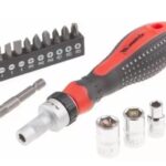 JG. CHAVE REVERSIVEL C/ BITS E SOQ. 1/4'' CRV 16 PC - MTX