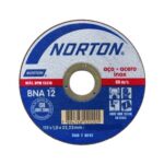 DISCO CORTE INOX BNA12 4.1/2'' X 1,0MM X 7/8 - NORTON