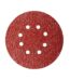 DISCO LIXA SECO VELCRO C/ FURO 225MM G. 60 - MIRAC
