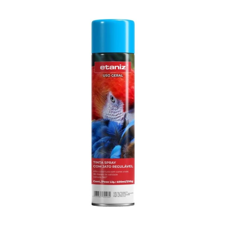 TINTA SPRAY ETANIZ U.G 400ML - AZUL CLARO