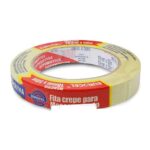 FITA CREPE AMARELA AUTO 18 MM X 50 M - EUROCEL