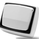 ACABAMENTO ABS BRANCO GELO P/ VALVULA DESCARGA HYDRA MAX - BLUKIT